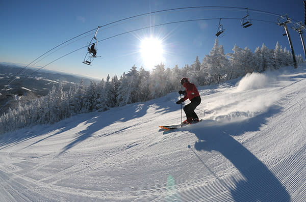 Sugarbush Vermont skier