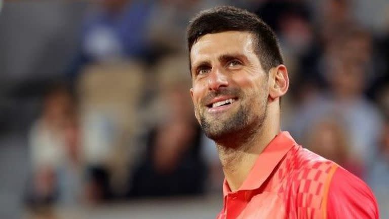 Novak Djokovic participa de Roland Garros 2023