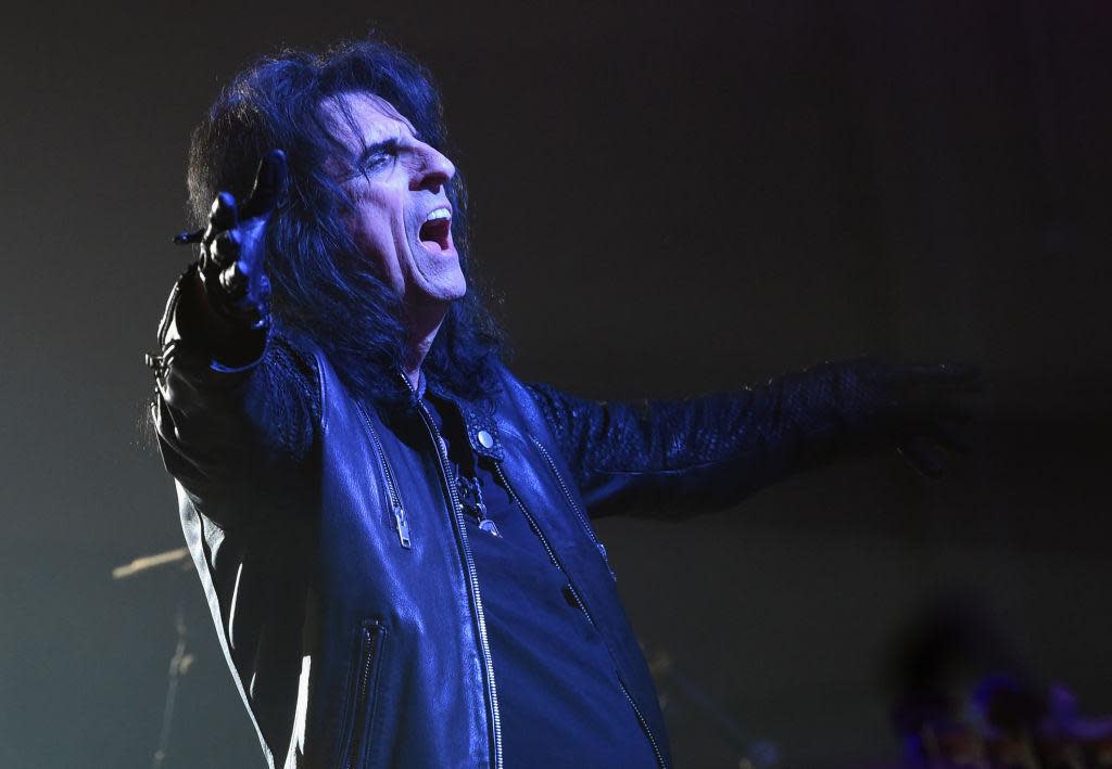 Alice Cooper forgot he owned a lost work by Andy Warhol, which was recently found in storage alongside props from his live shows in the 70s: Getty