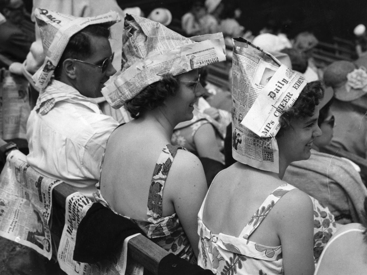 newspaper hats