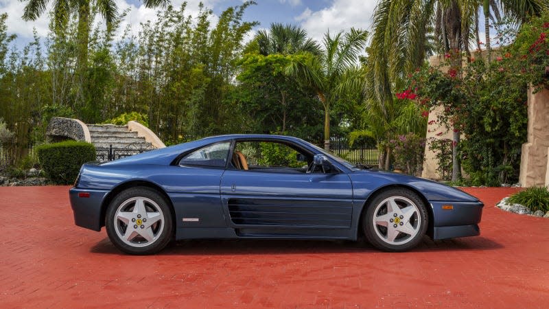 Would you go for a red Ferrari, or a blue one? - Photo: The Barn Miami