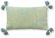 <p>Let’s face it, not all of us our massive fans of a green hue, however you can still add the ‘it’ colour into your home by adding a variety of green cushions for a temporary fix. <a rel="nofollow noopener" href="https://www.oliverbonas.com/homeware/embroidered-tassel-cushion-b#bundle=137:181;145:193" target="_blank" data-ylk="slk:[Oliver Bonas, £34];elm:context_link;itc:0;sec:content-canvas" class="link ">[Oliver Bonas, £34]</a> </p>