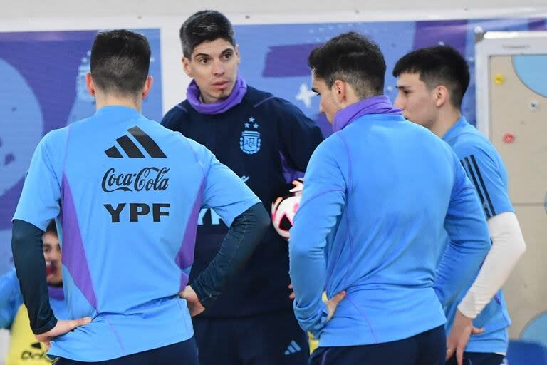 Matias Lucuix DT de Argentina Futsal