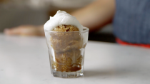 You can use decaf coffee to make this easy recipe. Or make it with the strong stuff and nibble as an afternoon pick-me-up. <a href="https://www.epicurious.com/recipes/food/views/coffee-granita-107827?mbid=synd_yahoo_rss" rel="nofollow noopener" target="_blank" data-ylk="slk:See recipe." class="link ">See recipe.</a>