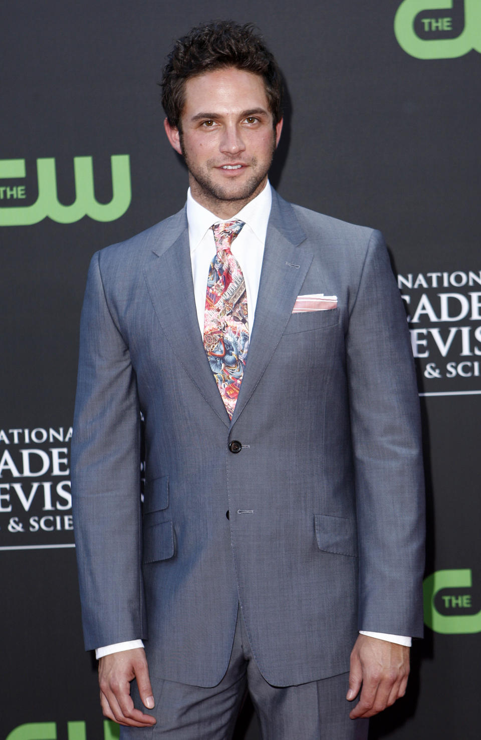 FILE - This Aug. 30, 2009 file photo shows actor Brandon Barash at the Daytime Emmy Awards in Los Angeles. Barash and his wife, actress Kirsten Storms are expecting their first child in January. (AP Photo/Matt Sayles, File)