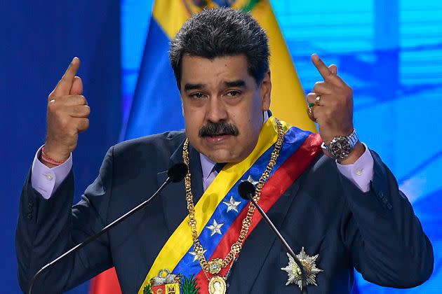 Biden administration officials met with Venezuelan President Nicolás Maduro over the weekend for discussions that could spark a reset in relations between the U.S. and Venezuela, which has been subject to heavy sanctions from the U.S. for the last five years.  (Photo: via Associated Press)