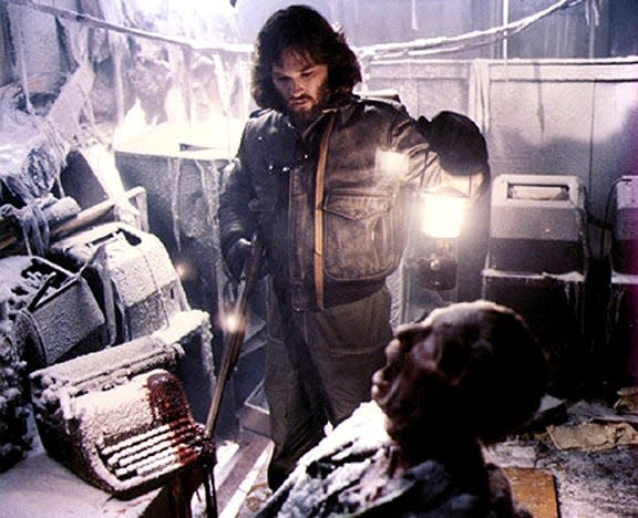 Kurt Russell plays a scientist trapped in Antarctica with a shape-shifting alien in John Carpenter's 1982 sci-fi/horror classic "The Thing."