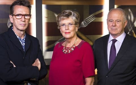 As a judge on BBC1's The Great British Menu - Credit: BBC