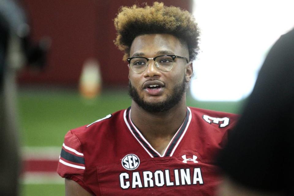 South Carolina defensive end Jordan Burch was one of the most-heavily-recruited prospects in the country in the class of 2020.