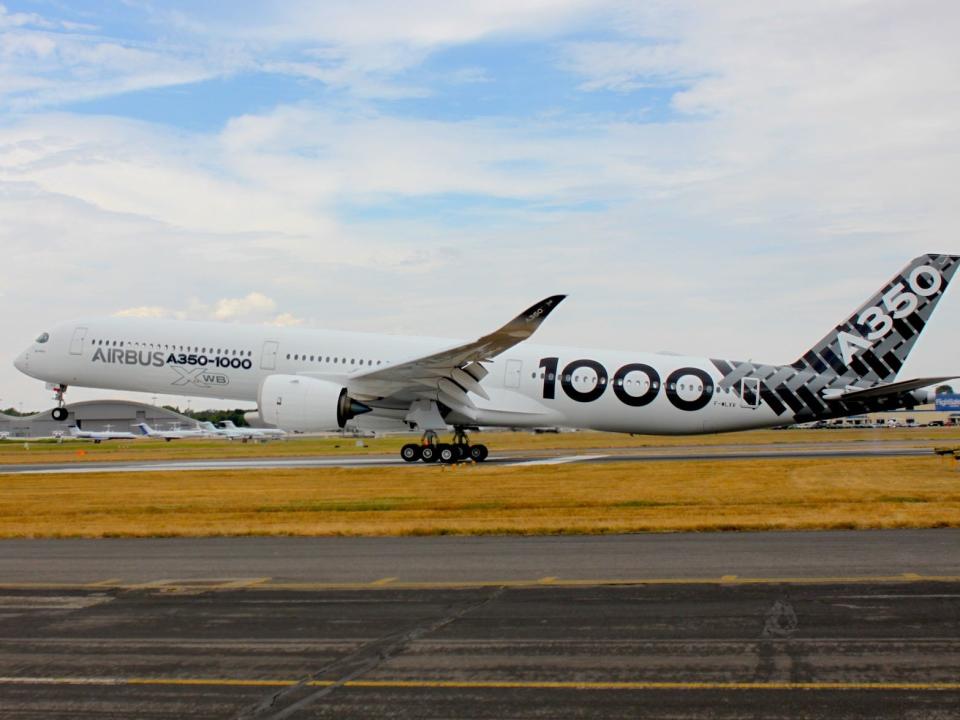 Airbus A350 1000 Farnborough Air Show 2018