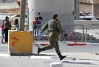 Security incident near Ramallah, in the Israeli-occupied West Bank