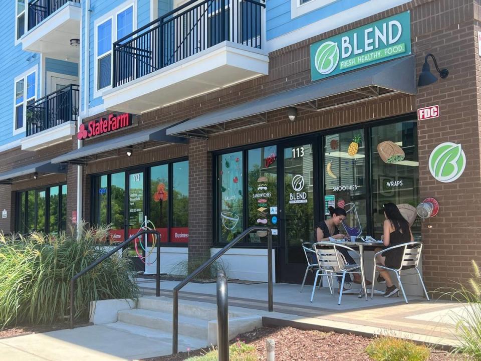 Blend Riverwalk is located on Herrons Ferry Road.