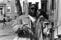 <p>Biggie Smalls met his end on March 9, 1997, when he was killed in a drive-by shooting, just a few months after his rival Tupac suffered the same fate. That connection had media and watercooler investigations pointing to the red hot East Coast-West Coast hip-hop feud as a murder motive. Twenty years later, the case <a href="https://www.usatoday.com/videos/life/people/2017/03/09/notorious-b.i.g.'s-murder-still-unsolved-after-20-years/98905050/" rel="nofollow noopener" target="_blank" data-ylk="slk:remains unsolved;elm:context_link;itc:0;sec:content-canvas" class="link ">remains unsolved</a>.</p>