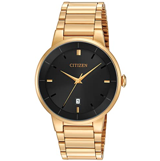 Gold Tone Stainless Steel Watch