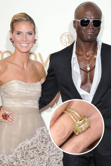 Heidi Klum and Seal