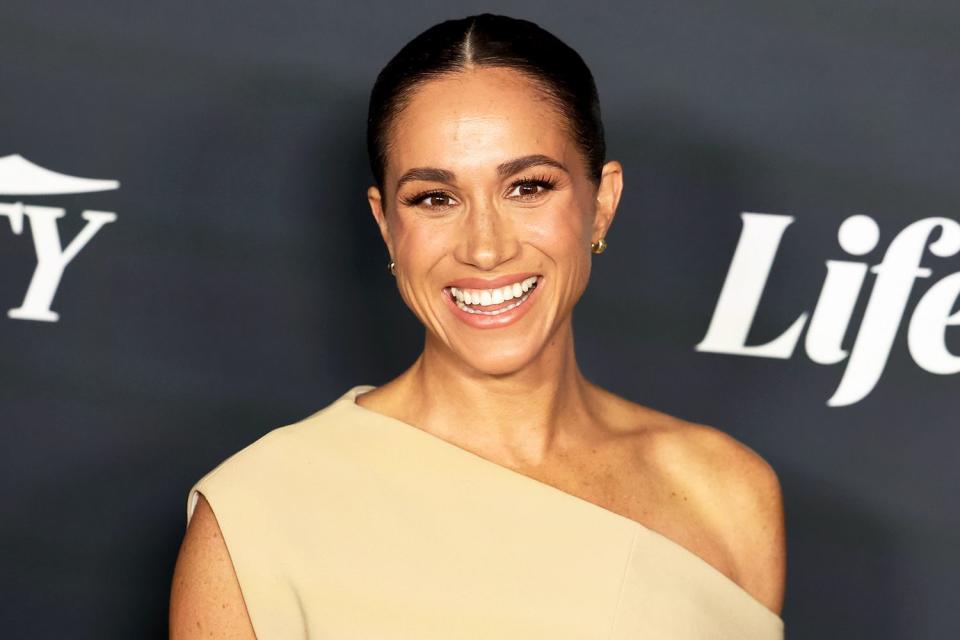 <p>Robin L Marshall/FilmMagic</p> Meghan Markle in 2023