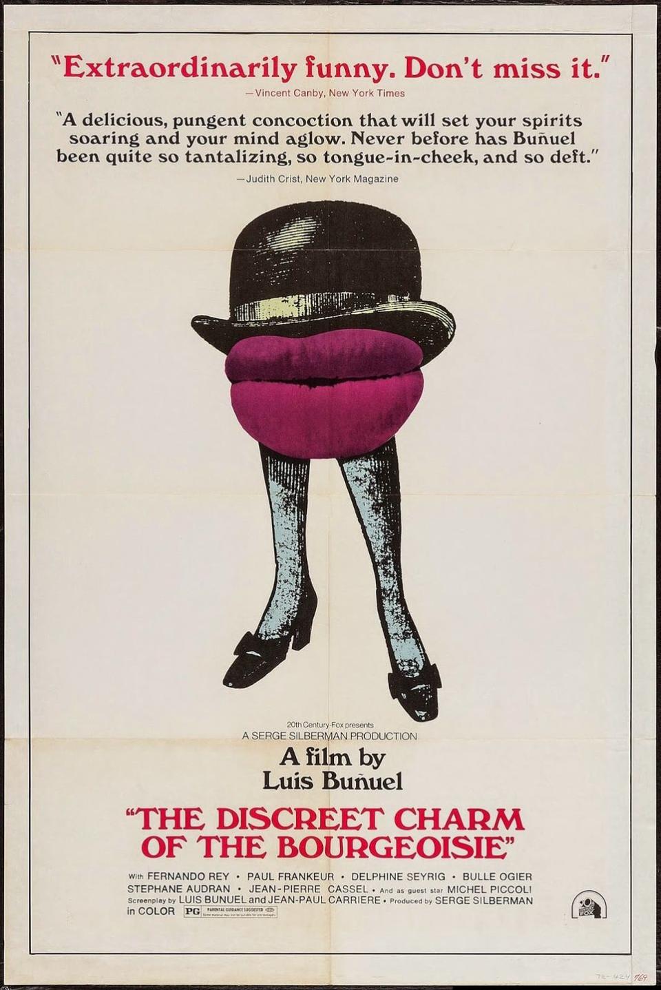 The Discreet Charm of the Bourgeoisie (1974)