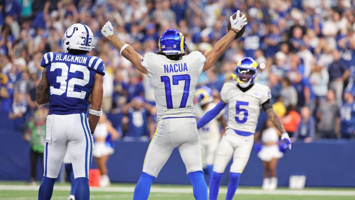 Numbers behind Los Angeles Rams wide receiver Puka Nacua's walk-off  overtime touchdown vs. Indianapolis Colts