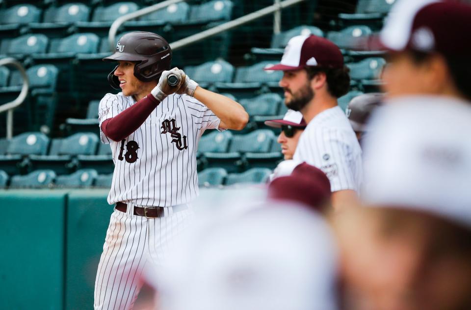 Missouri State's Spencer Nivens as the Bears took on the Belmont Bruins at Hammons Field on Thursday, April 20, 2023.