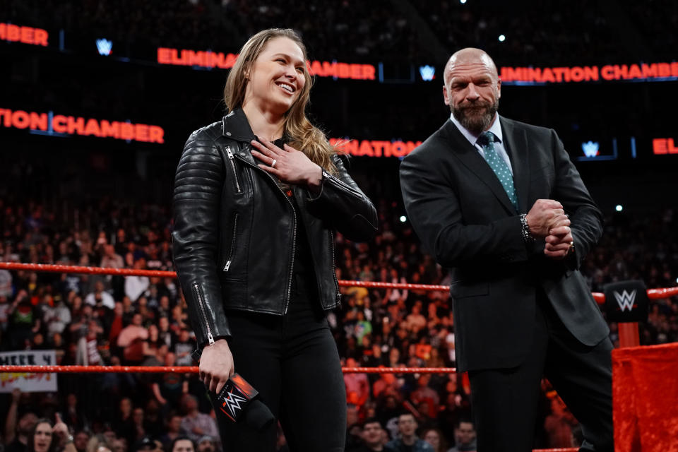 Ronda Rousey will make her in-ring WWE debut at WrestleMania 34. (Courtesy WWE)