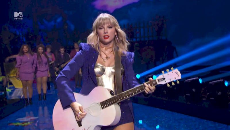 泰勒絲(Taylor Swift)。(mtv/VMA)