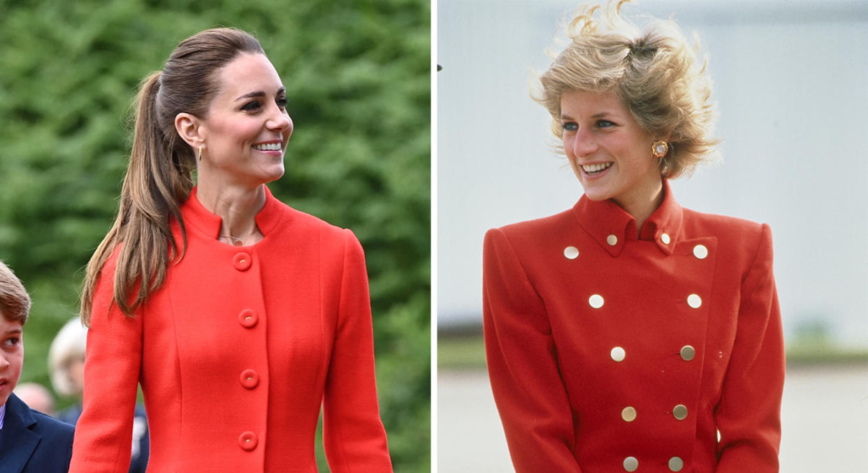 Duchess of Cambridge Princess Diana Red 