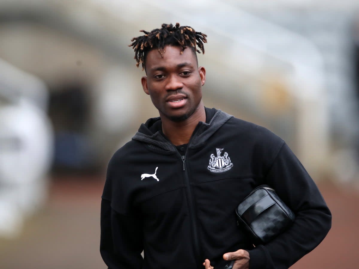 Christian Atsu is receiving medical attention in hospital  (Getty Images)