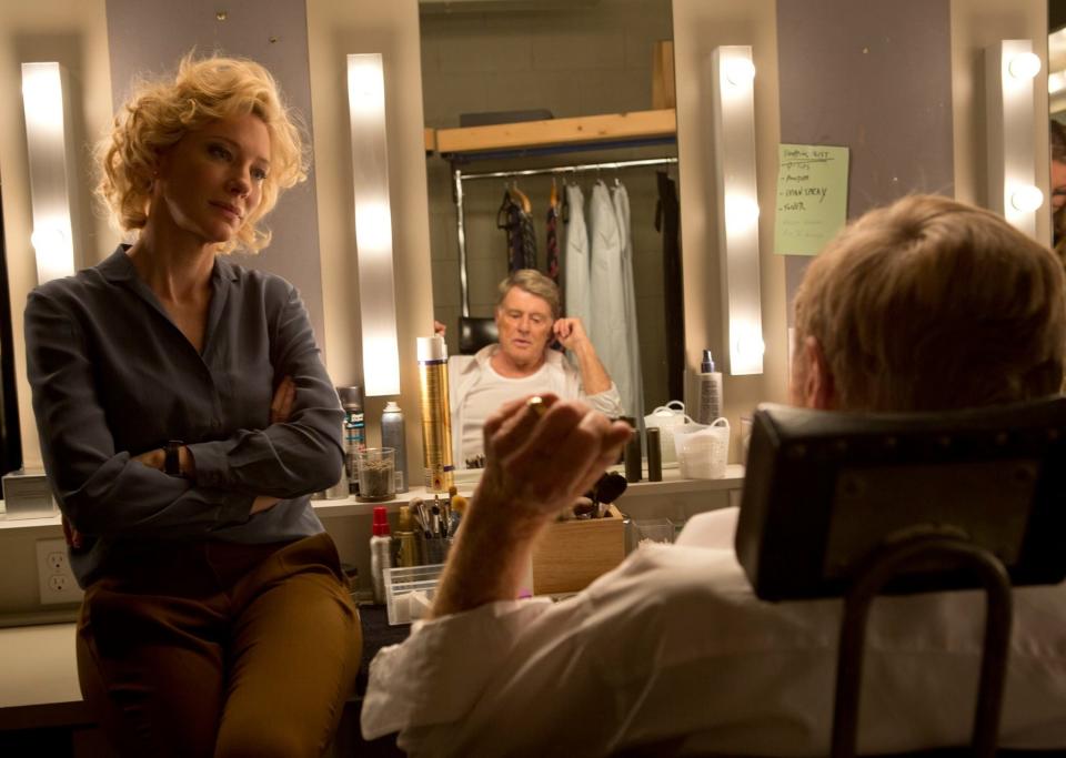 <p>Written&nbsp;and directed by James Vanderbilt</p> <p>Starring Robert Redford, Cate Blanchett, Elisabeth Moss, Topher Grace, Dennis Quaid and Bruce Greenwood</p> <p><strong>What to expect:&nbsp;</strong>Longtime news anchor Dan Rather&nbsp;stepped down from the CBS desk after an imbroglio over a disputable "60 Minutes" story that questioned&nbsp;President George W. Bush's service in the Vietnam War. His downfall, as well as that of producer Mary Mapes, who wrote a 2005 memoir about the incident, forms the centerpiece of this enticing political drama. [No trailer avaialble]</p>