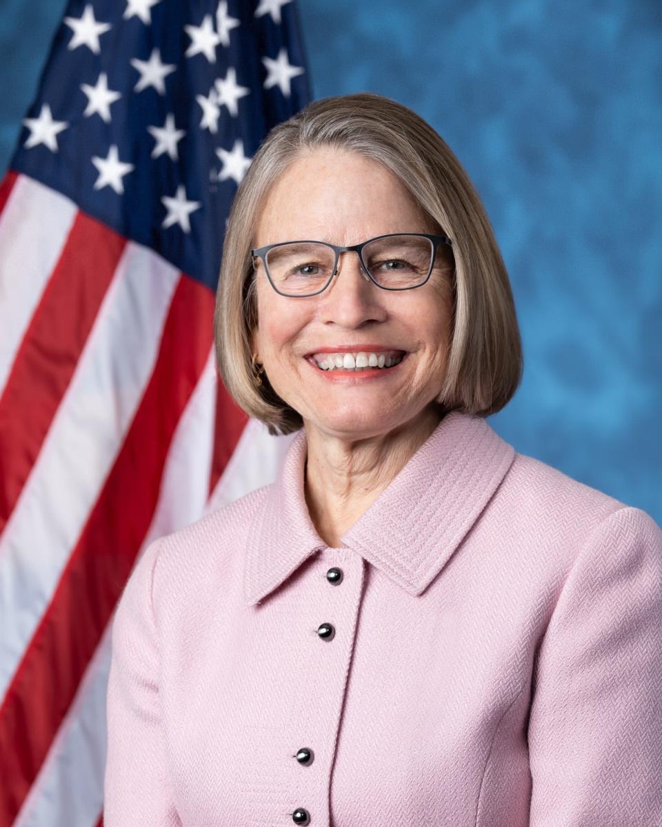 Official portrait of Rep. Mariannette Miller-Meeks, from Iowa's 2nd district.