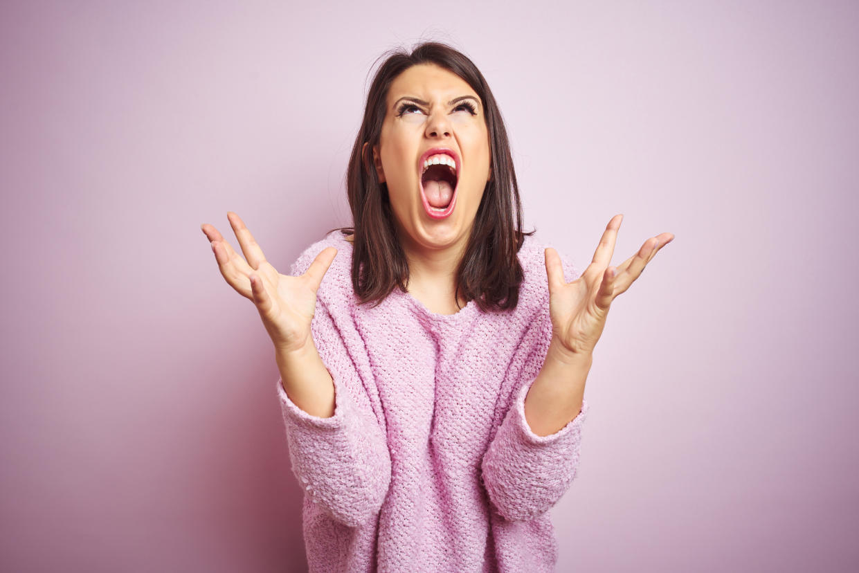 Moms are under pressure — but does screaming it out actually help? (Photo: Getty Creative stock image)