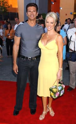 Lorenzo Lamas and Barbara Moore at the L.A. premiere of Universal Pictures' Van Helsing