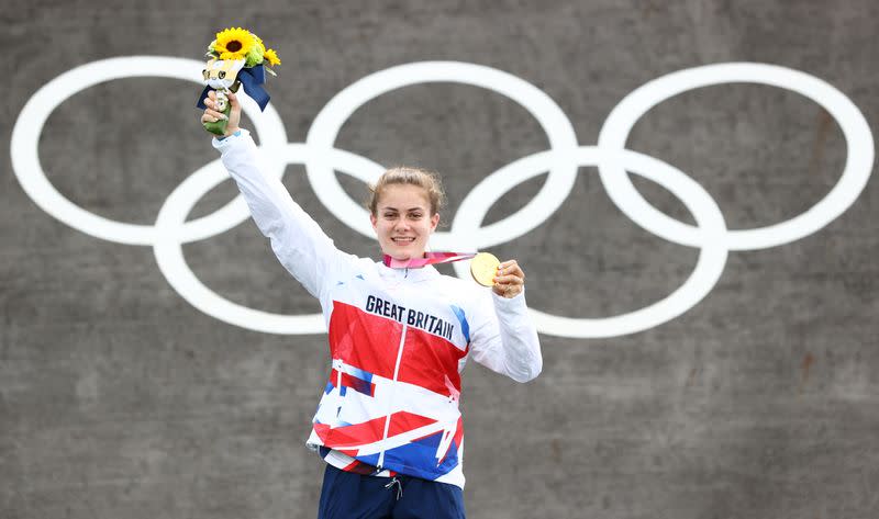 BMX Racing - Women's Individual - Medal Ceremony