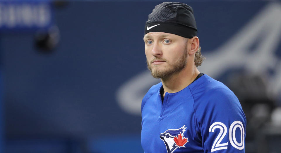 Josh Donaldson received a contract extension from the Toronto Blue Jays before the 2018 season started. (Photo by Tom Szczerbowski/Getty Images)