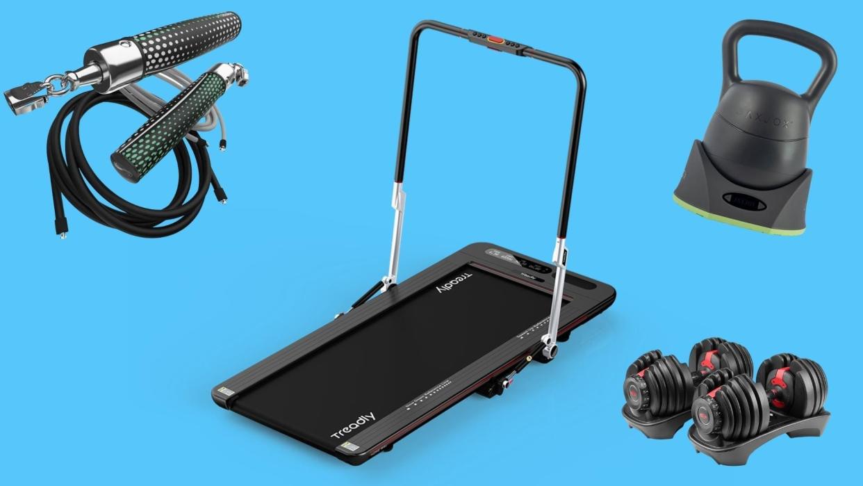 Short on space? Try this compact exercise equipment