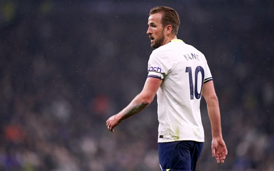 Harry Kane, who has revealed Monday's crunch talks with Tottenham chairman Daniel Levy revolved around the possibility of the club finishing eighth or ninth after he admitted the Newcastle result had been building since last month - PA/John Walton