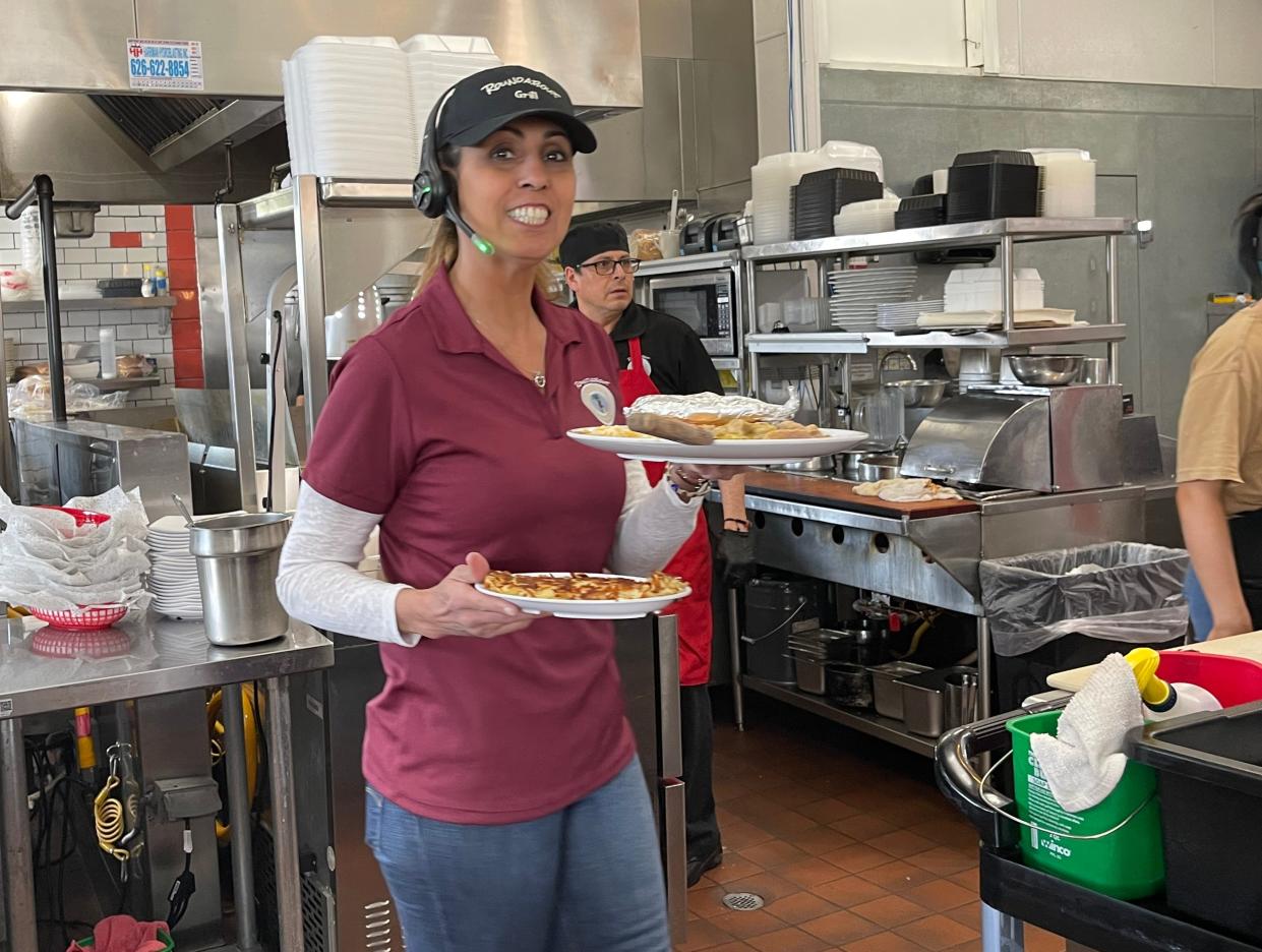 The Roundabout Grill’s expansive menu includes breakfast, lunch and dinner items. One customer said the Victorville eatery offers “super delicious food” served by “super friendly” employees in a “sparkling clean” restaurant.