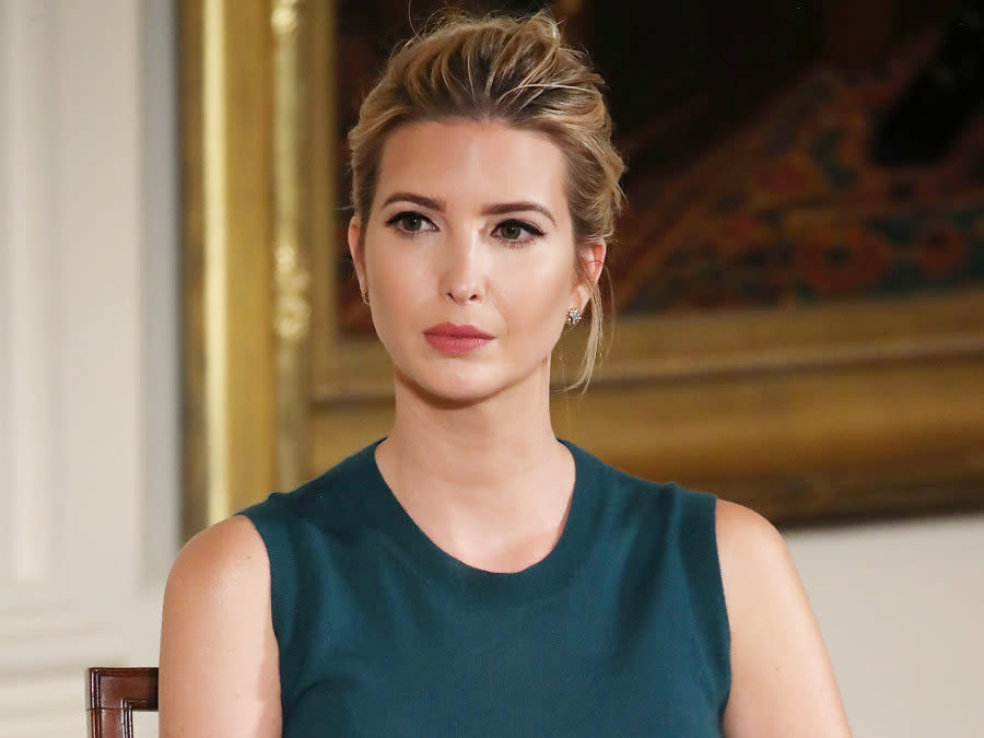 Merriam-Webster shaded Ivanka Trump by using her picture to illustrate one of their most looked-up words