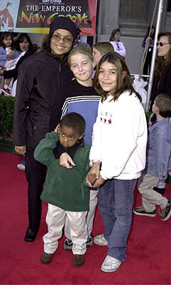 Victoria Rowell and the posse at the Hollywood premiere of Walt Disney's The Emperor's New Groove