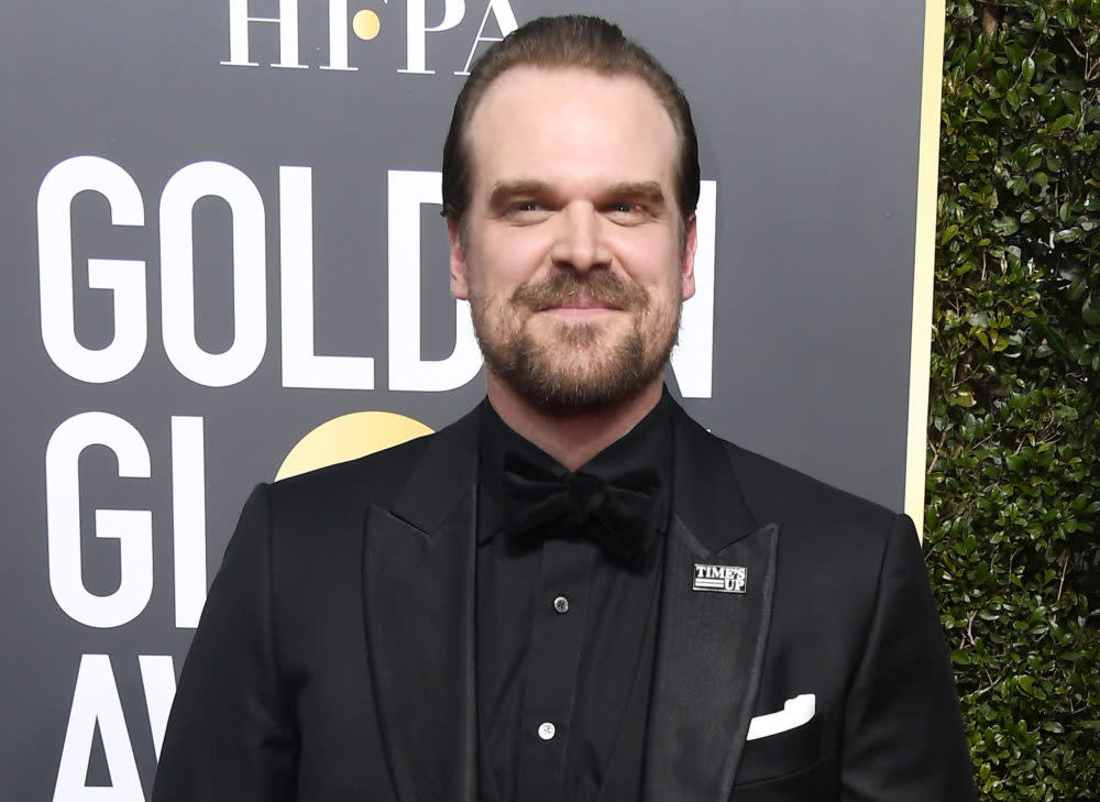 David Harbour will officiate a wedding, because there’s nothing he won’t do with enough RTs