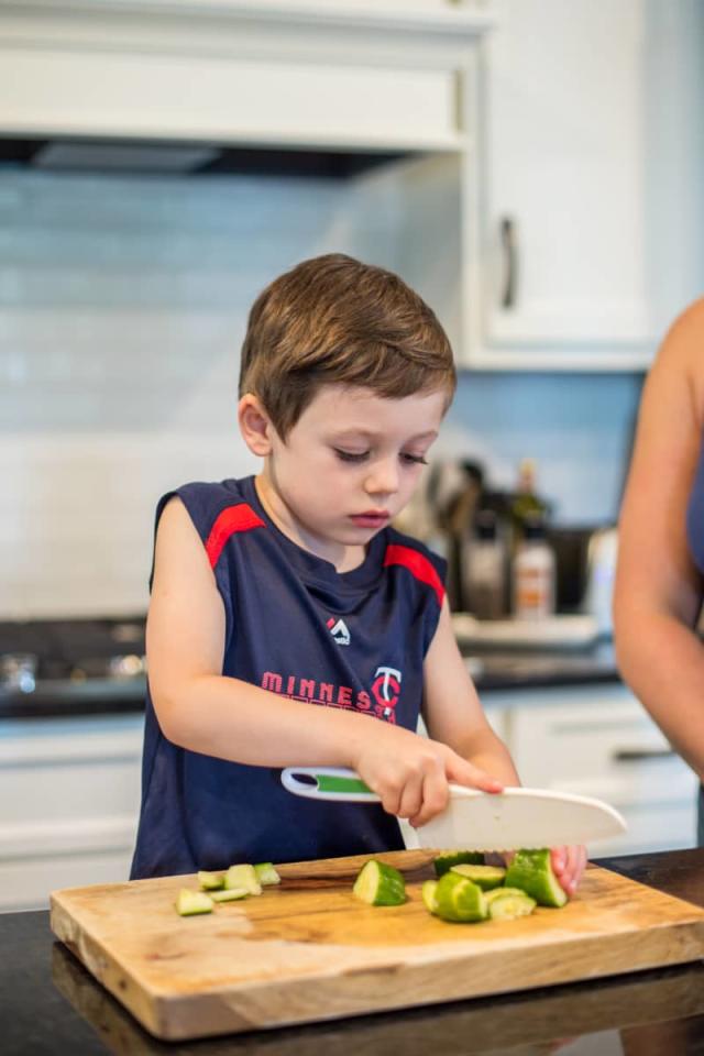 Kid-Safe Chef Knife, Kids Kitchen Knife