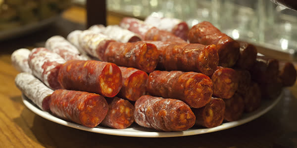 <strong>Spicy sausage</strong> A woman tried was caught trying to smuggle spicy sausage across the US/Mexico border in babies’ nappies. But customs inspectors caught onto her plan after becoming suspicious of the chunky nappies and found links of chorizo inside.