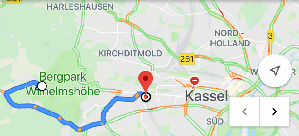 Mit einem Trick warnt Google Maps vor Radarfallen. (Bild: Screenshot Google Maps)