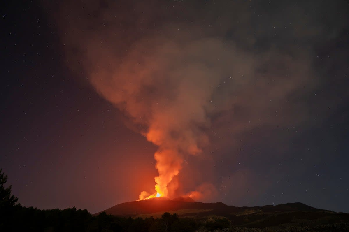 Etna is one of the world’s most active volcanoes (REUTERS)