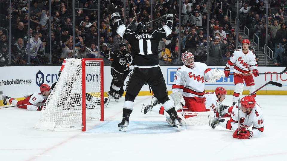 The Carolina Hurricanes haven't suddenly become a run-and-gun team. (Andrew D. Bernstein/NHLI via Getty Images)