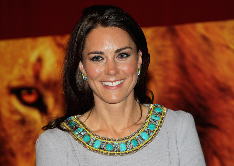 The Duke And Duchess Of Cambridge Attend African Cats - UK Premiere in Aid of Tusk