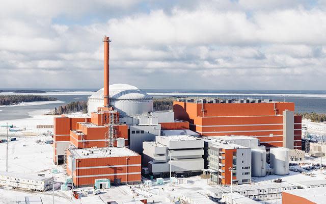 圖為歐基洛托核電廠。    圖：Teollisuuden Voima官網
