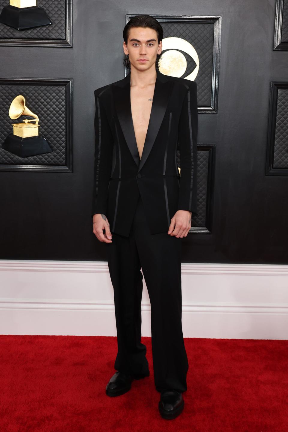 Zack Lugo attends the 2023 Grammy Awards.