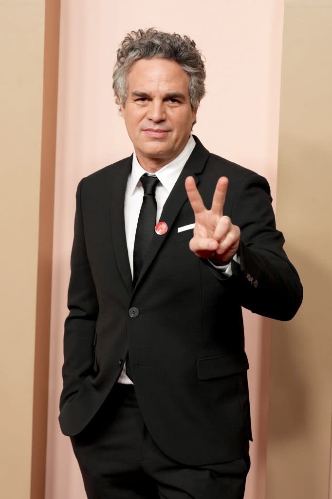 Mark Ruffalo attends the 96th Oscars Nominees Luncheon at The Beverly Hilton on February 12, 2024 in Beverly Hills, California