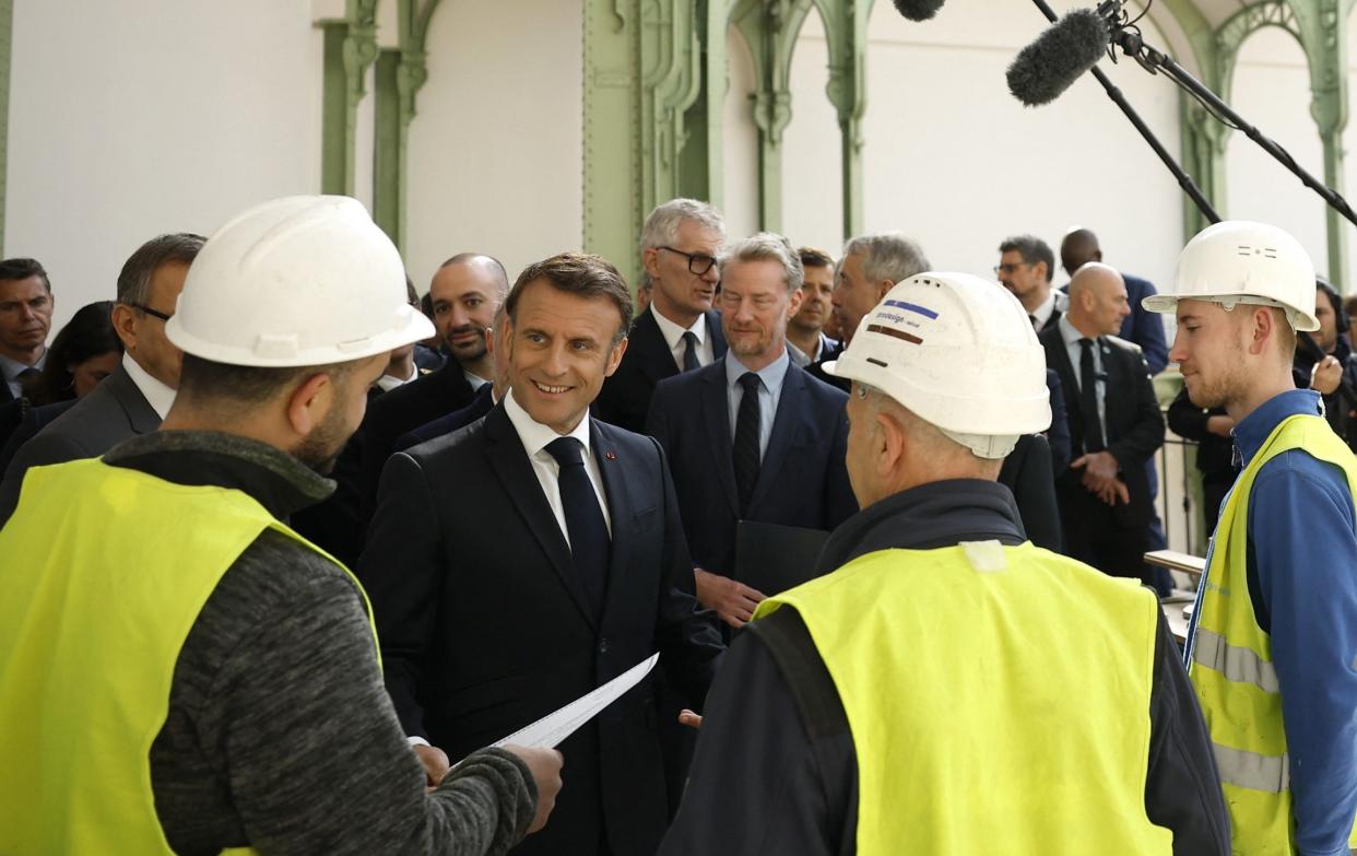 French President Emmanuel Macron