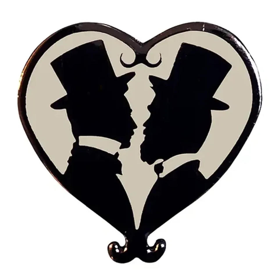 TREVOR WAYNE POP ART - GENTLEMEN HARD ENAMEL PIN